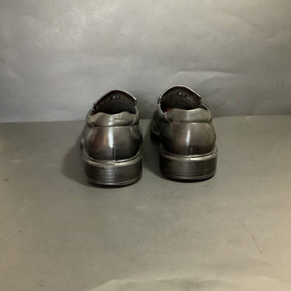 ECCO Men's Helsinki Classic Black Loafers Slip On EU 44 Size 10-10.5 US Ex Cond! - Picture 3 of 7